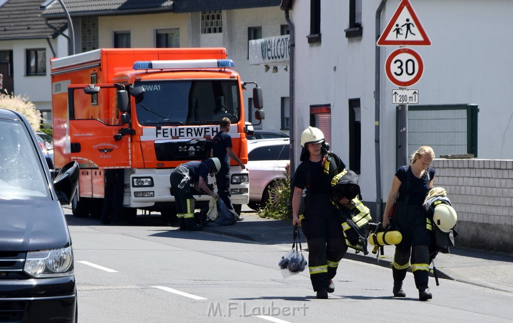 Feuer 1 Koeln Porz Grengel Waldstr P051.JPG - Miklos Laubert